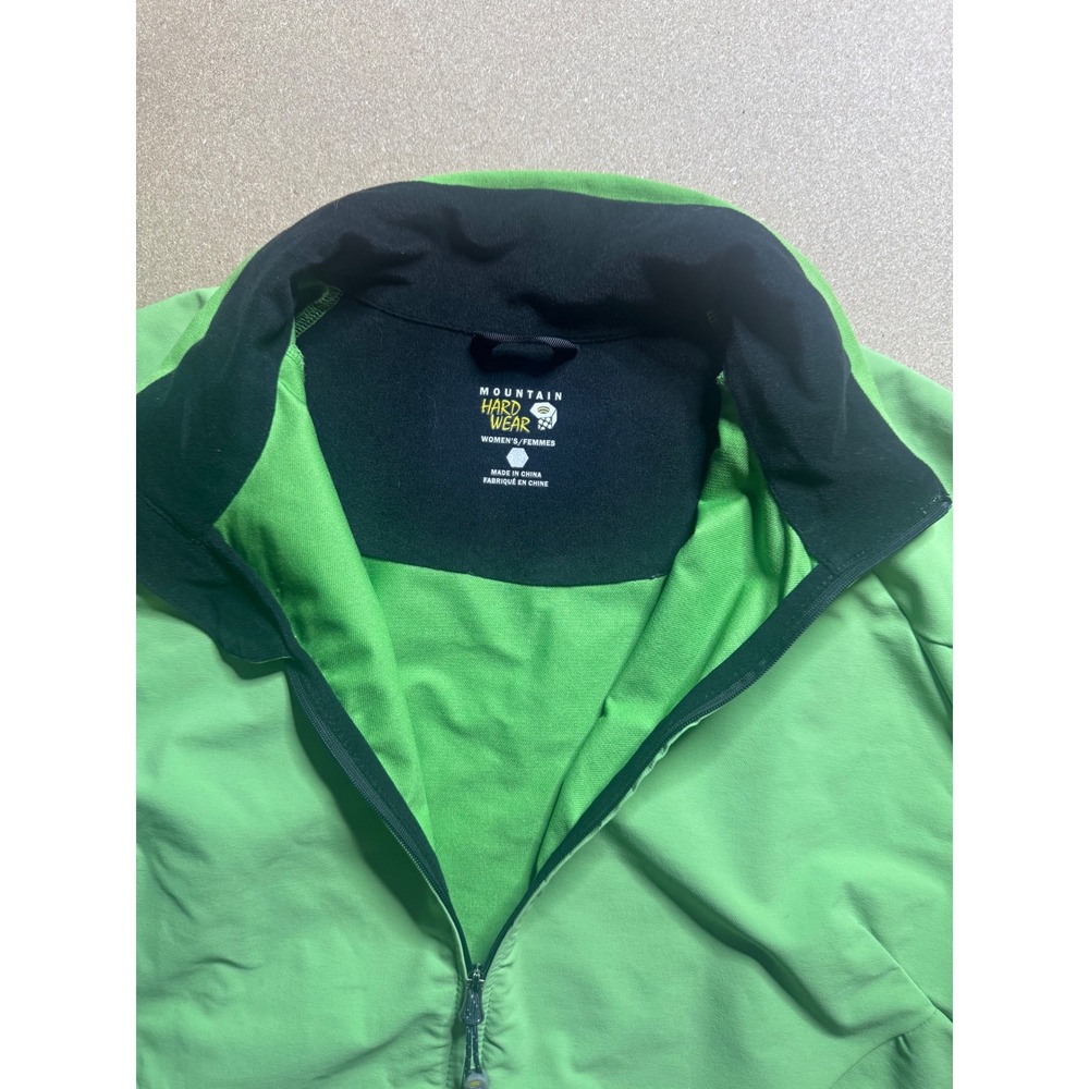 Mountain Hardwear Women's‎ Green Full Zip Jacket Outdoor Activewear - Picture 5 of 11